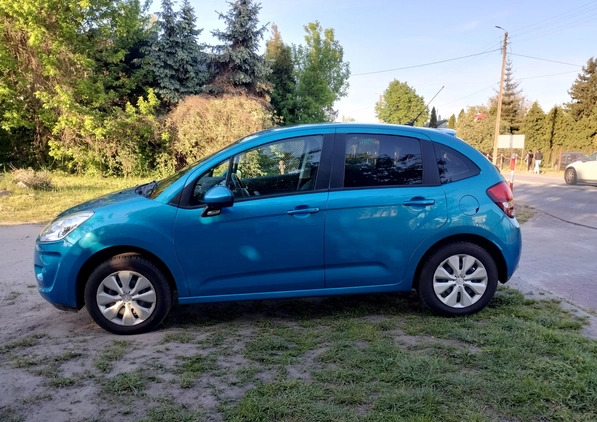 Citroen C3 cena 20999 przebieg: 175850, rok produkcji 2012 z Żyrardów małe 154